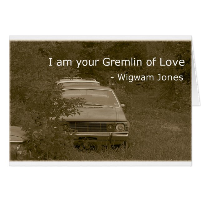 Je suis votre Gremlin de l'Amour (Devant horizontal)