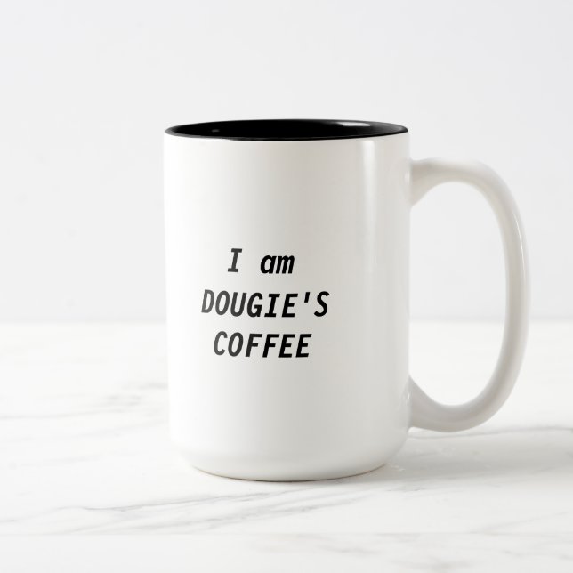 Je suis [VOTRE NOM] 'la tasse de CAFÉ de S (Droit)