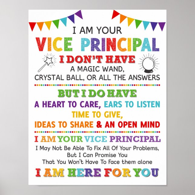 Je Suis Votre Vice-Principal Poster (Devant)
