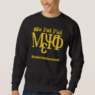 Je sweatshirt de noir de phi de livre par pouce