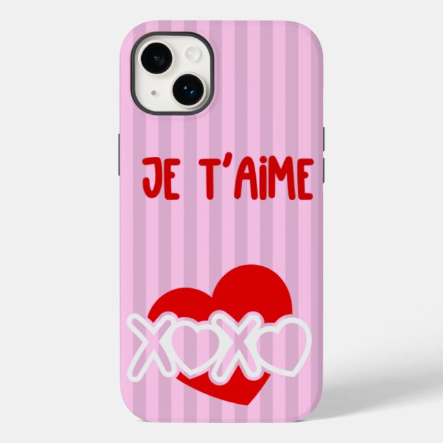 Je t’aime  Case-Mate iPhone case (Back)