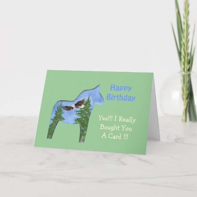 Je t'ai acheté une carte d'anniversaire (Devant)