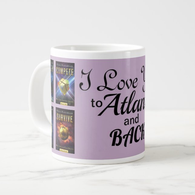 Je t'aime à Atlantis et à Back Mug (Devant gauche)