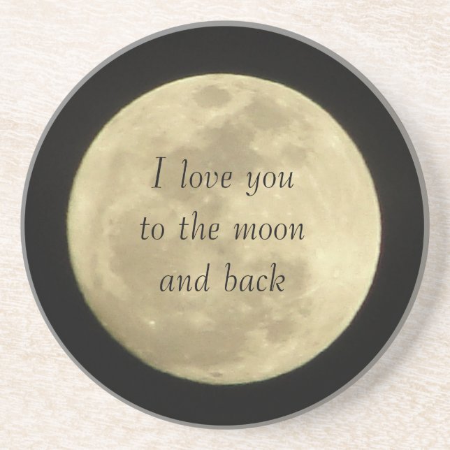 Je t'aime à la lune et aux dessous de verre (Devant)