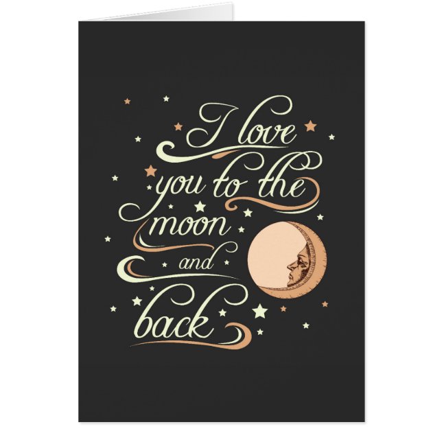 Je t'aime au noir de lune et de dos (Devant)