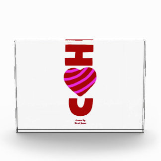 Je t'aime Bloc photo horizontal