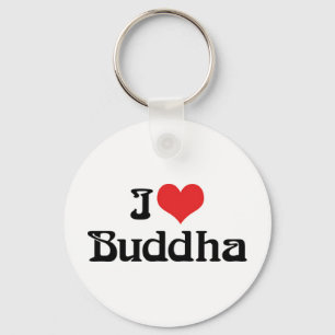 Je t'aime Bouddha Porte-clés