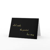 Je t'aime, carte