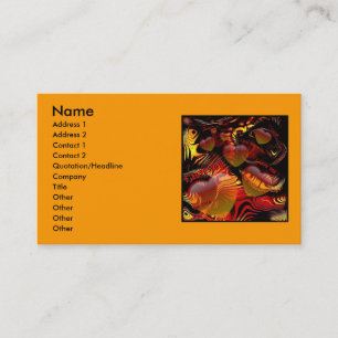 Je t'aime Carte de visite