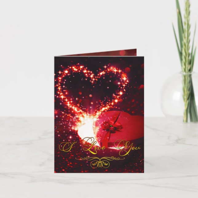 Je T'Aime | Carte de vœux (Devant)