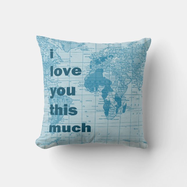 Je t'aime ce beaucoup de coussin de ~ (Recto)