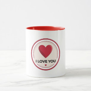 Je T'Aime Coeur Mug