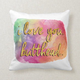 je t'aime coussin de butthead