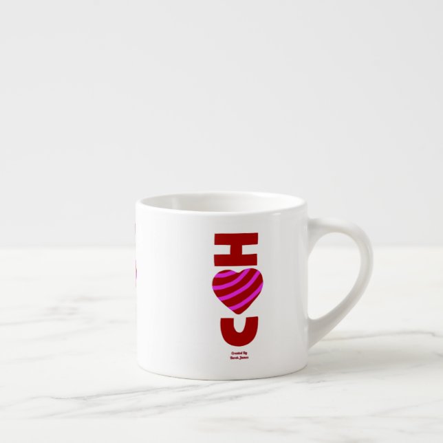 Je T'Aime Espresso Mug (Droite)