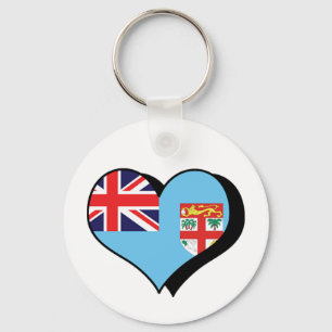 Je t'aime Fiji Porte-clés