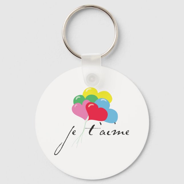 Je' taime (I love you) Keychain (Front)