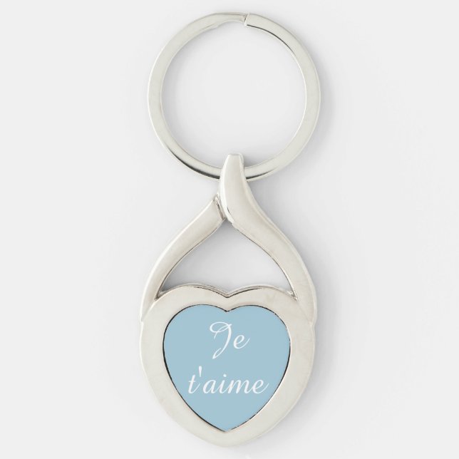 Je T'aime Keychain (Front)