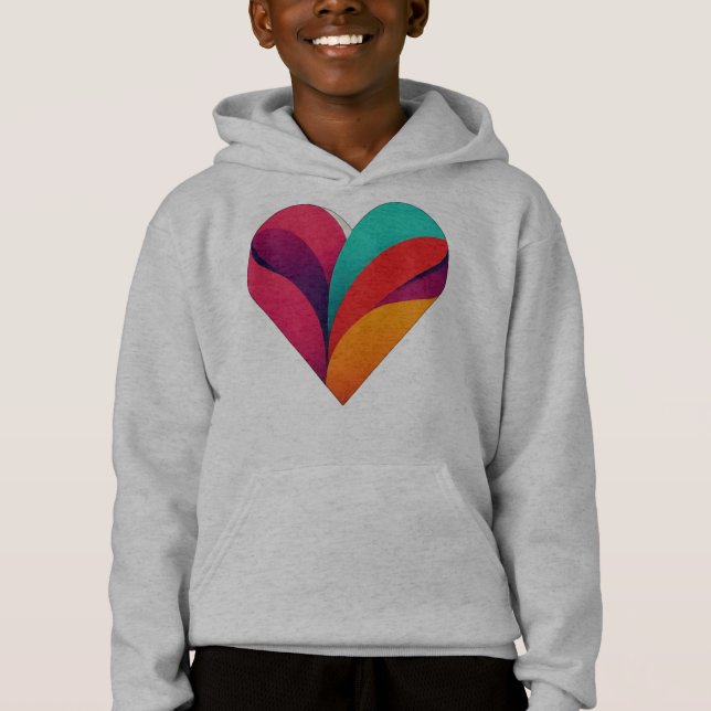 Je T'Aime Le Pullover des enfants (Devant)