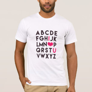 JE T'AIME - le T-shirt des hommes romantiques