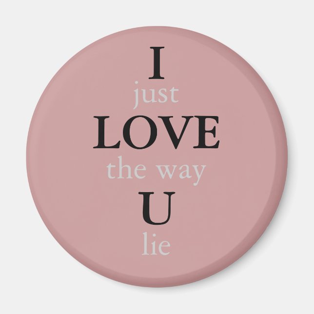Je t'aime Magnet (Devant)