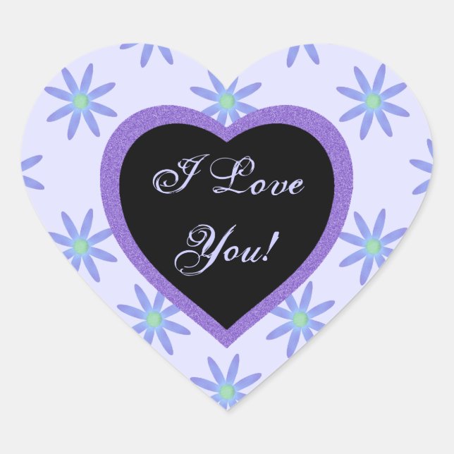 Je T'Aime : Maisy Violet Et Stickers Coeur (Devant)