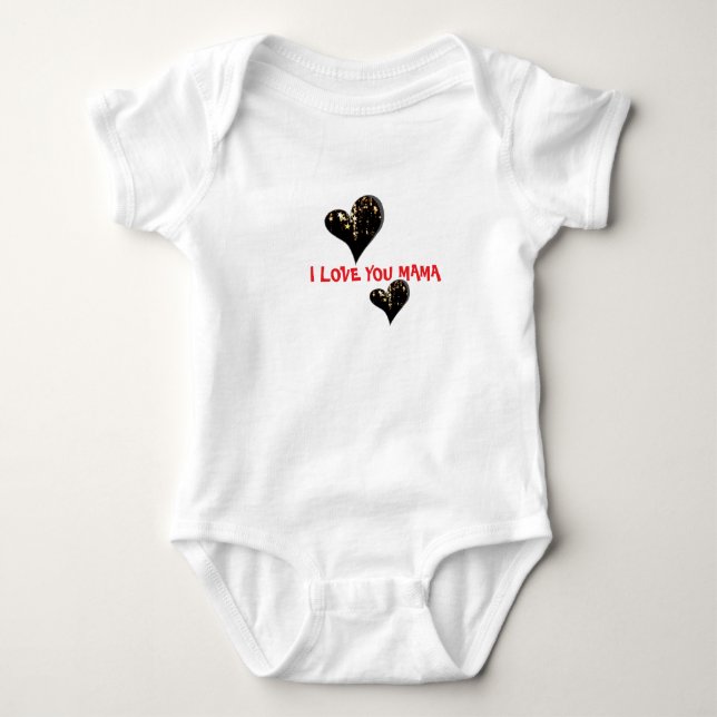 Je t'aime Maman Body bébé (Devant)