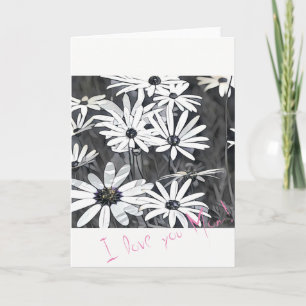 Je t'aime Maman Carte de vœux