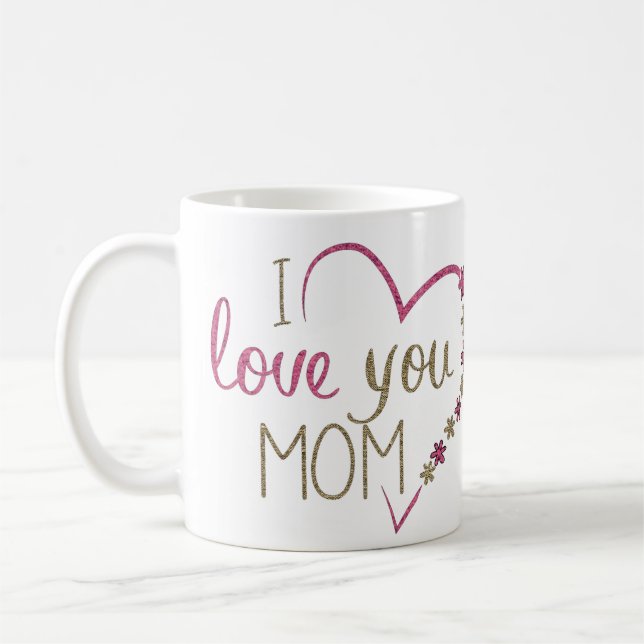 Je T'Aime Maman Mug Café (Gauche)