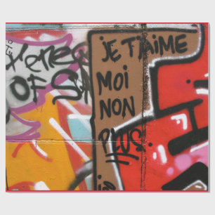 Je t'aime moi non plus - I love you, me neither Wrapping Paper