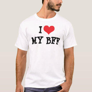 Je T'aime Mon Meilleur Ami Pour Toujours T-Shirt B