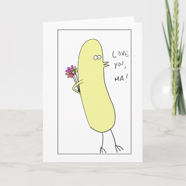 Je T'Aime Mon Oiseau ! Carte (Devant)