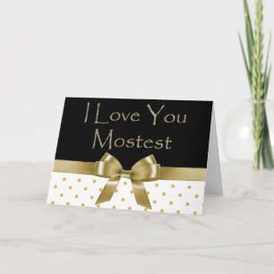 Je t'aime Mostest - carte romantique