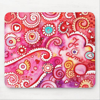 Je T'Aime Mousepad