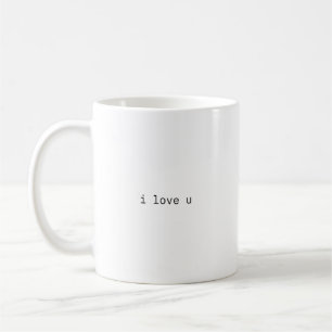 "je t'aime" mug simple
