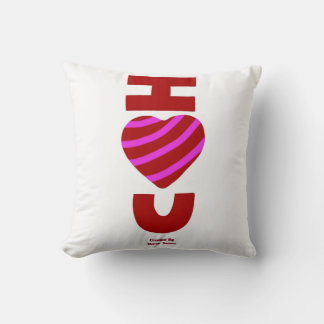 Je T'Aime Oreiller Carré