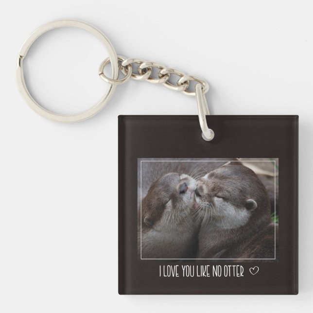 Je T'Aime Pas D'Otter Mignonne Photo (Devant)