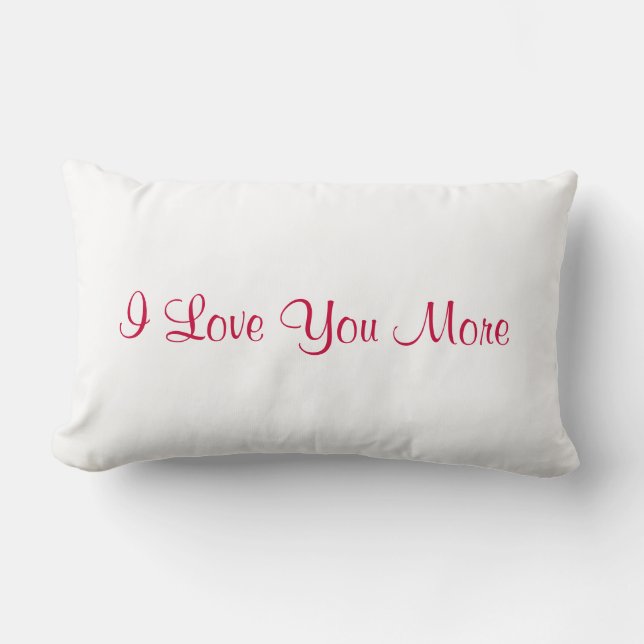 Je t'aime plus coussin (Recto)