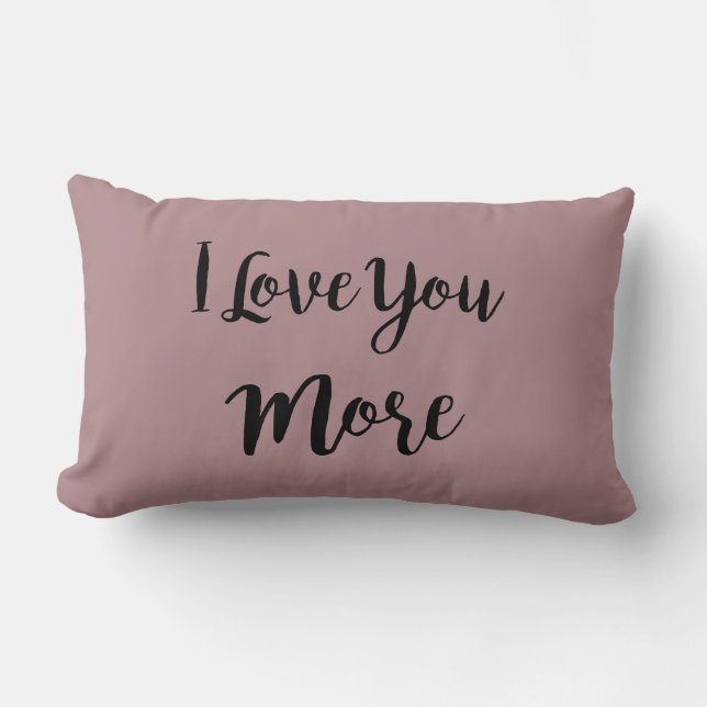 Je T'Aime Plus Coussin Violet (Recto)