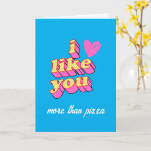 JE T'AIME PLUS QUE CARTE DE VOEUX (cœur rose)