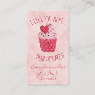 Je t'aime plus que des petits gâteaux Carte Saint 