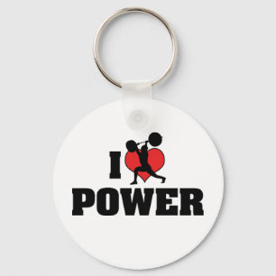 Je t'aime porte-clés Power