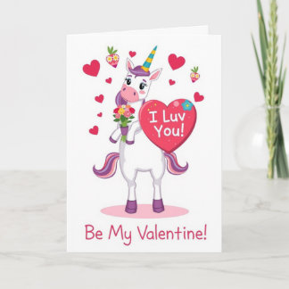 Je t'aime ! Sois ma Saint-Valentin ! Carte de vœux