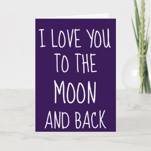 JE T'AIME SUR LA LUNE ET RETOUR LES CARTES DE SALU