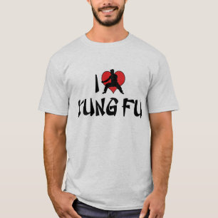 Je t'aime T-Shirt Kung Fu