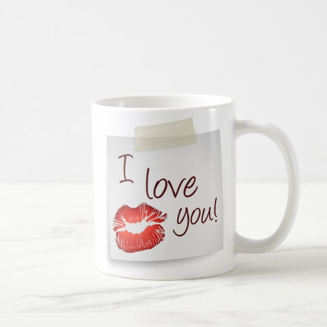 Je t'aime tasse (Droite)