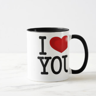 je t'aime tasse