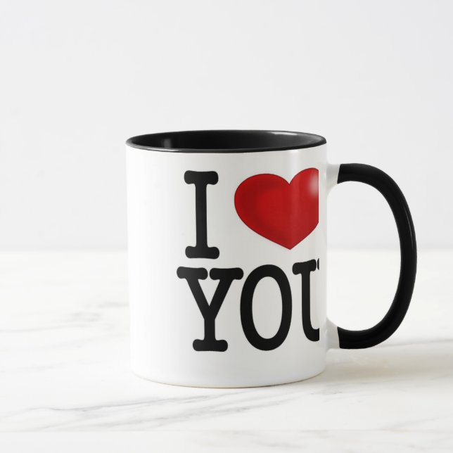 je t'aime tasse (Droite)