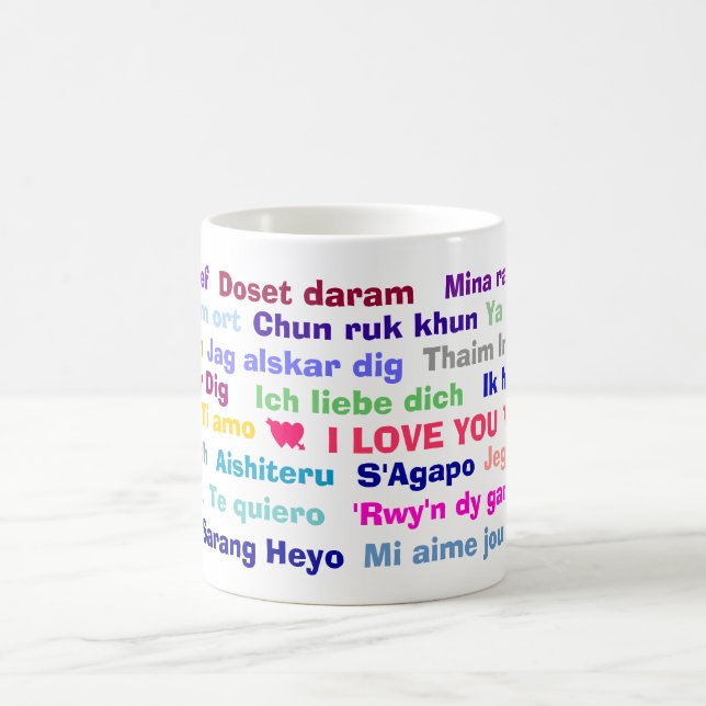 Je t'aime tasse (Centre)