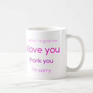 je t'aime tasse