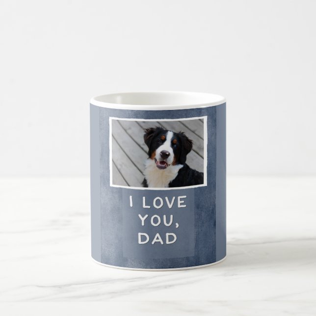 Je t'aime, tasse faite sur commande de photo de (Centre)
